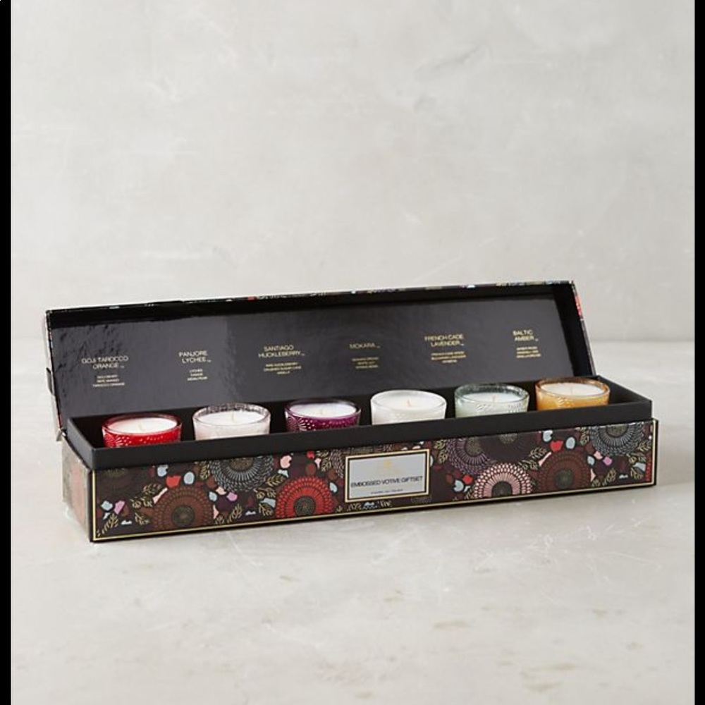 Voluspa Japonica Embossed Votive Gift Set